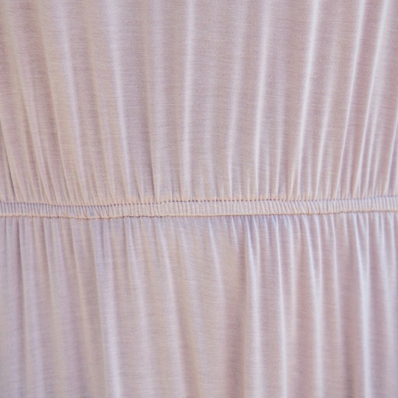 Pink Cinch Waist Maxi Dress - Picture 3 of 5